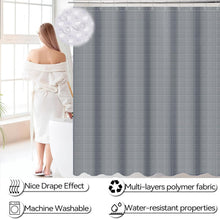 Load image into Gallery viewer, Durable Bathroom Decor 24PCS Set with Shower Curtain + Soft Microfiber Rugs