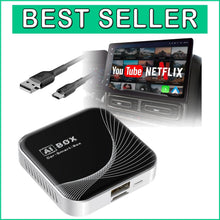 Load image into Gallery viewer, Transform Your Car: Wireless CarPlay &amp; Android Auto Adapter, Netflix &amp; YouTube