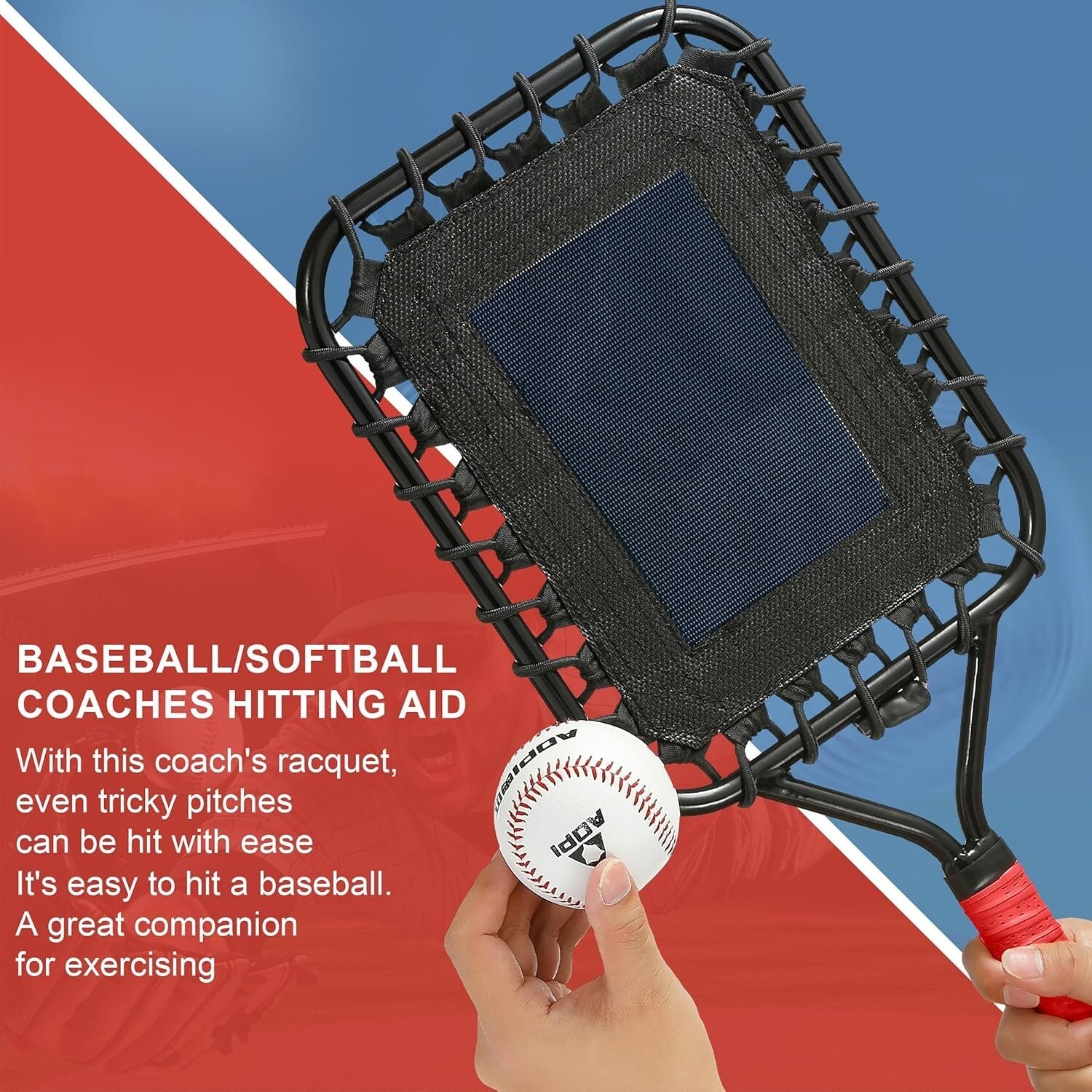 Premium Baseball Fungo Racket - Essential Training Aid for Coaches & Parents