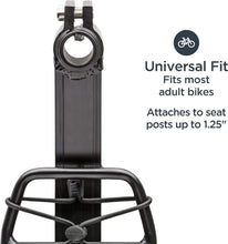 Load image into Gallery viewer, Lightweight Aluminum Rear Bike Rack, Holds Up to 26 lbs for Easy Cargo Transport