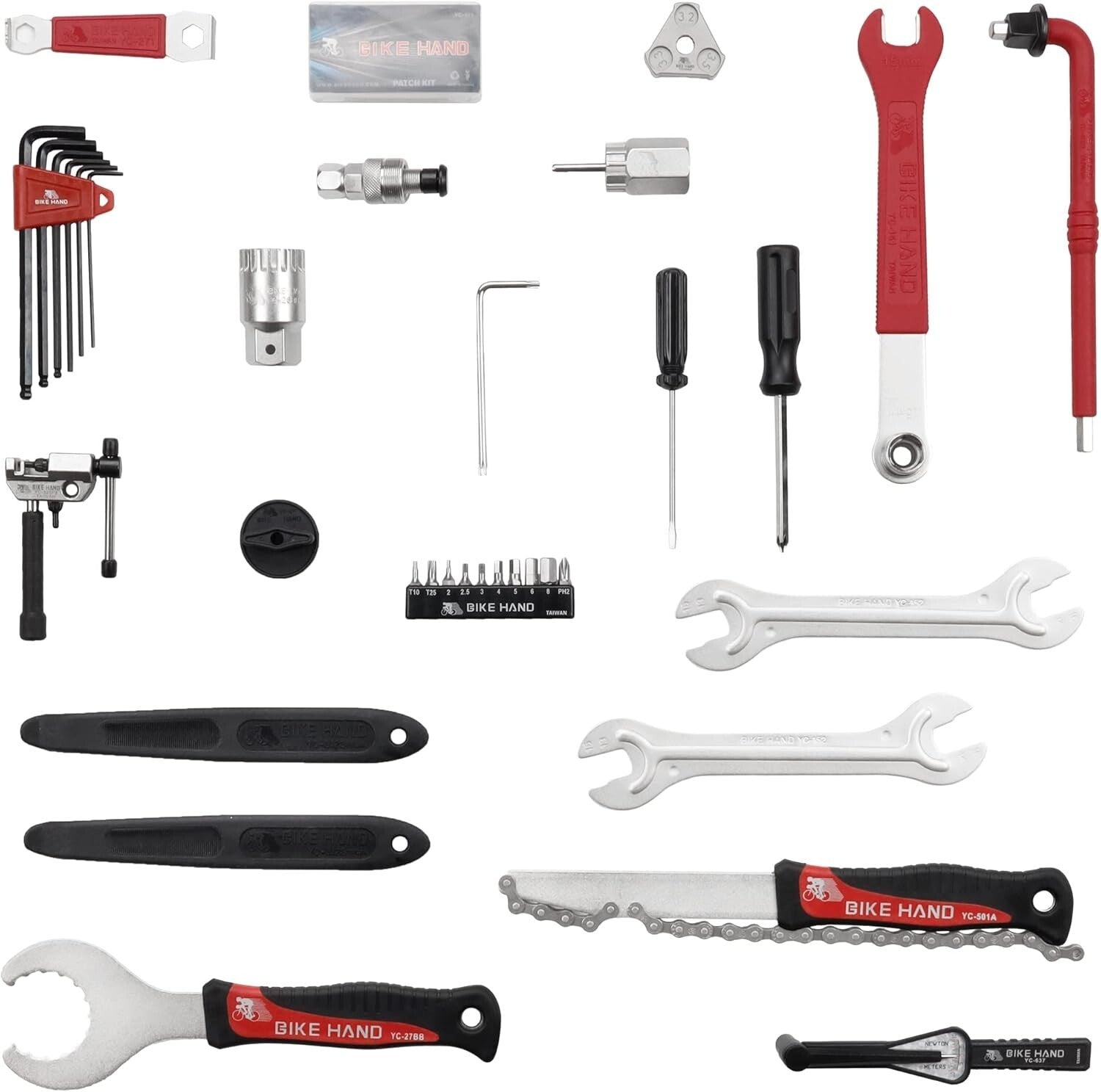 Sturdy Bike Repair Tool Set with Torque Wrench - Ideal for Mountain & Road Bikes