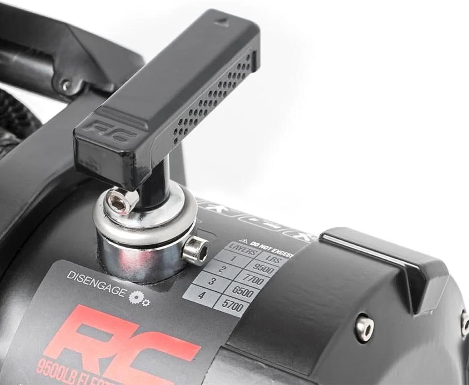 12V Electric Winch with 12,000 LB Capacity & Wireless Control for Off-Road Use