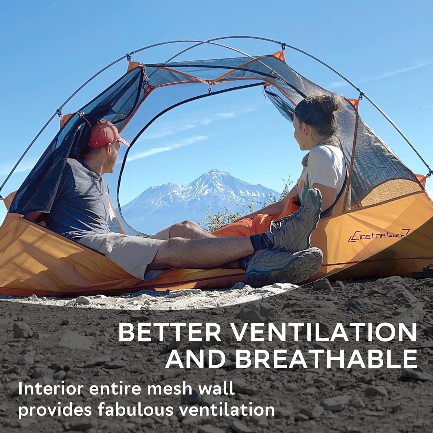 1-Person Lightweight Camping Tent with Quick Setup - Ultralight Waterproof Green