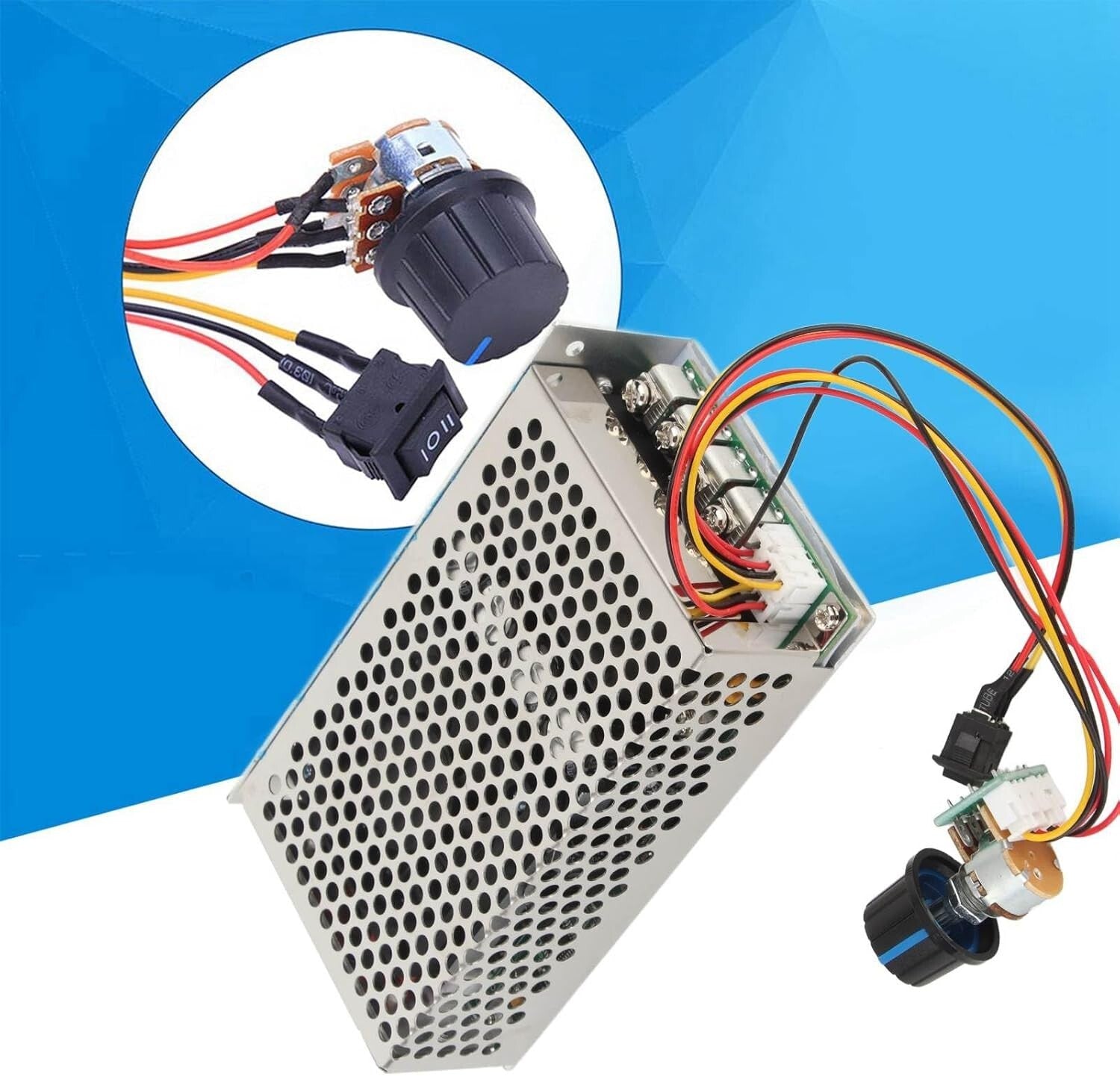 Efficient 1-5V DC Motor Speed Controller - Ideal for Cooling Fans and Heaters