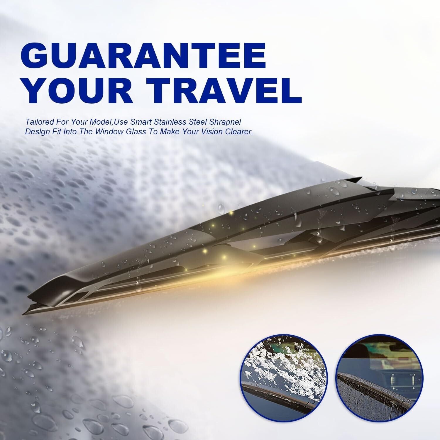 Easy Fit Replacement Wipers for Lincoln Aviator 2020-2023 - 3-Piece Collection