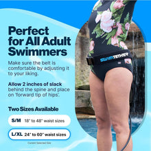 Load image into Gallery viewer, Adjustable Swimming Resistance Belt Pack for Lap Training - Durable &amp; Portable