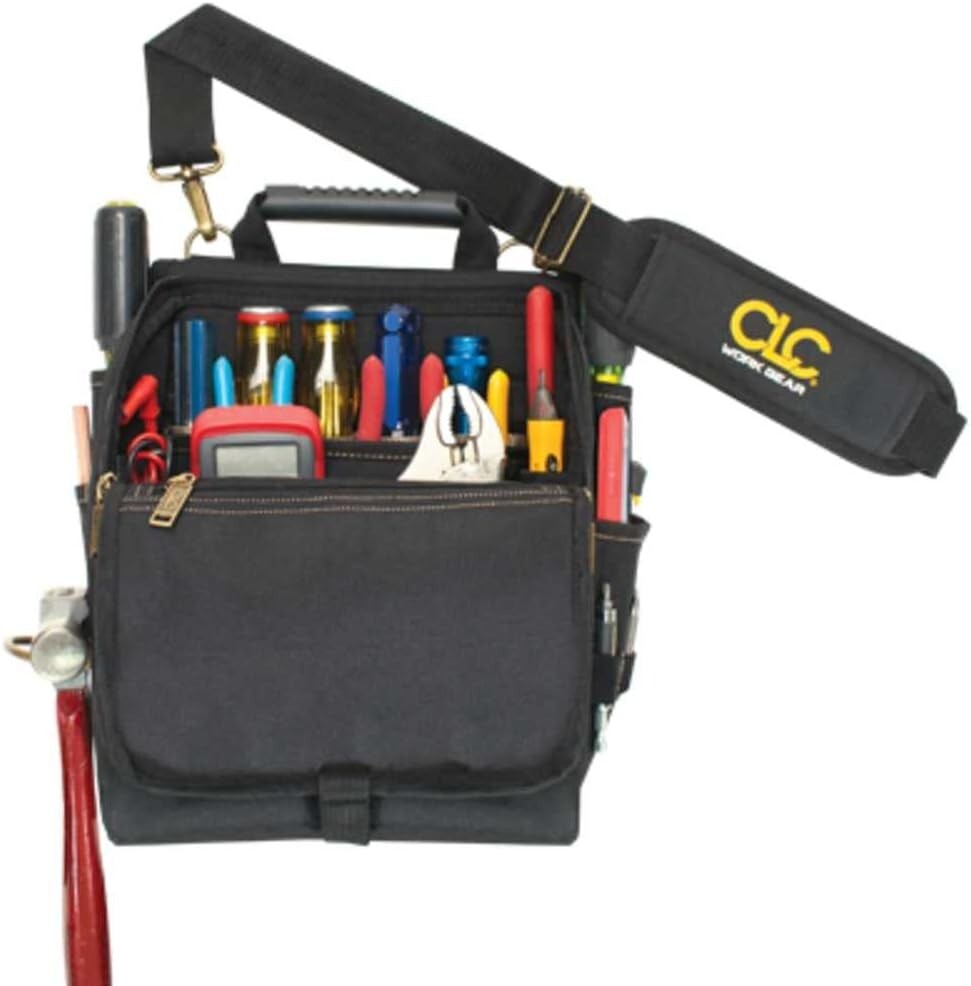 Professional Electricians Tool Pouch – 21 Pocket Organizer with Ergonomic Design