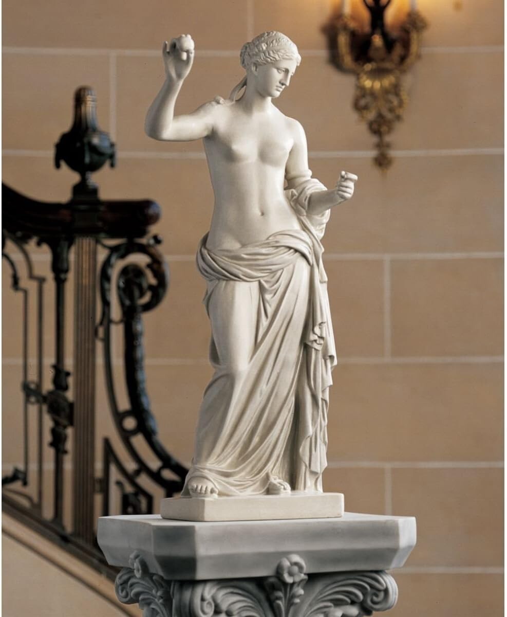 Classic 23 Inch Venus Statue - Beautifully Detailed Resin Sculpture for Gifting