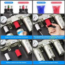 Load image into Gallery viewer, 4-Stage Industrial Air Drying System - 0-240 PSI Moisture Control Solution