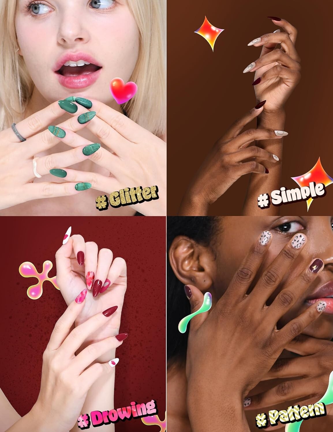 Bluetooth Nail Art Printer with User-Friendly App - Perfect for Halloween Looks