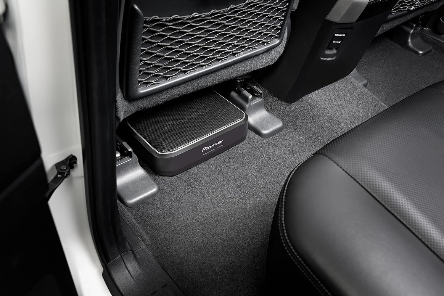 Enhanced Car Audio Experience - 170W Compact Subwoofer with Flexible Install