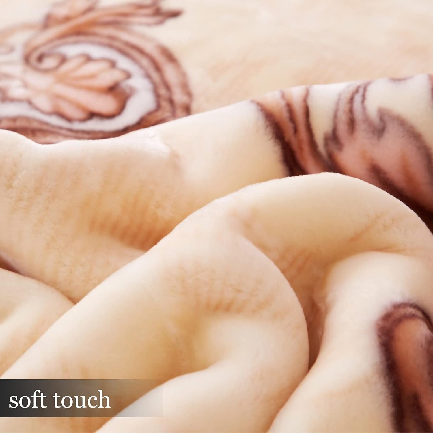 Soft & Warm Korean Mink Blanket 86 x 95 in - Durable & Heavy-Weight Comfort