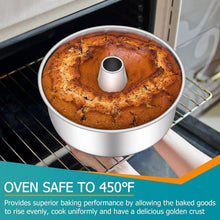 Load image into Gallery viewer, Premium Stainless Steel Cake Pan Set: 10-Inch Non-Toxic, Oven &amp; Dishwasher Safe