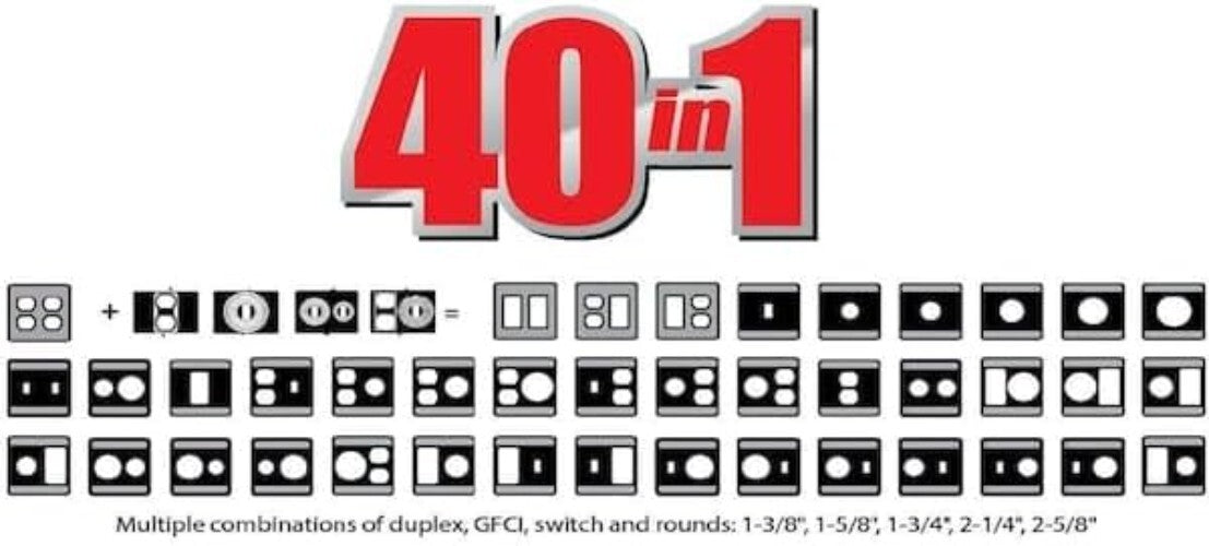 55-in-1 Custom Configurations: Weatherproof Electrical Outlet Cover - NEMA Rated