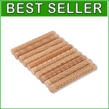 Load image into Gallery viewer, Versatile 10-Piece Brown Pottery Tools Kit with Wooden Handles &amp; Clear Patterns