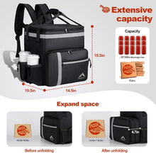 Load image into Gallery viewer, Large Capacity Pizza Delivery Bag - Insulated &amp; Leak-Proof with Comfort Straps
