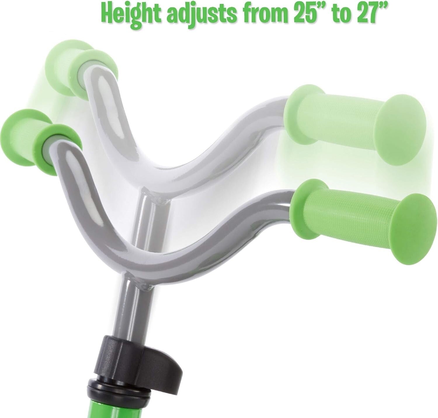 12-Inch My First Balance-to-Pedal Training Bike for Children 2-5 Years, Green