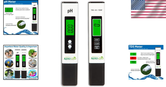 High Accuracy Digital pH & TDS Testing Pen - Essential for Water Quality Control