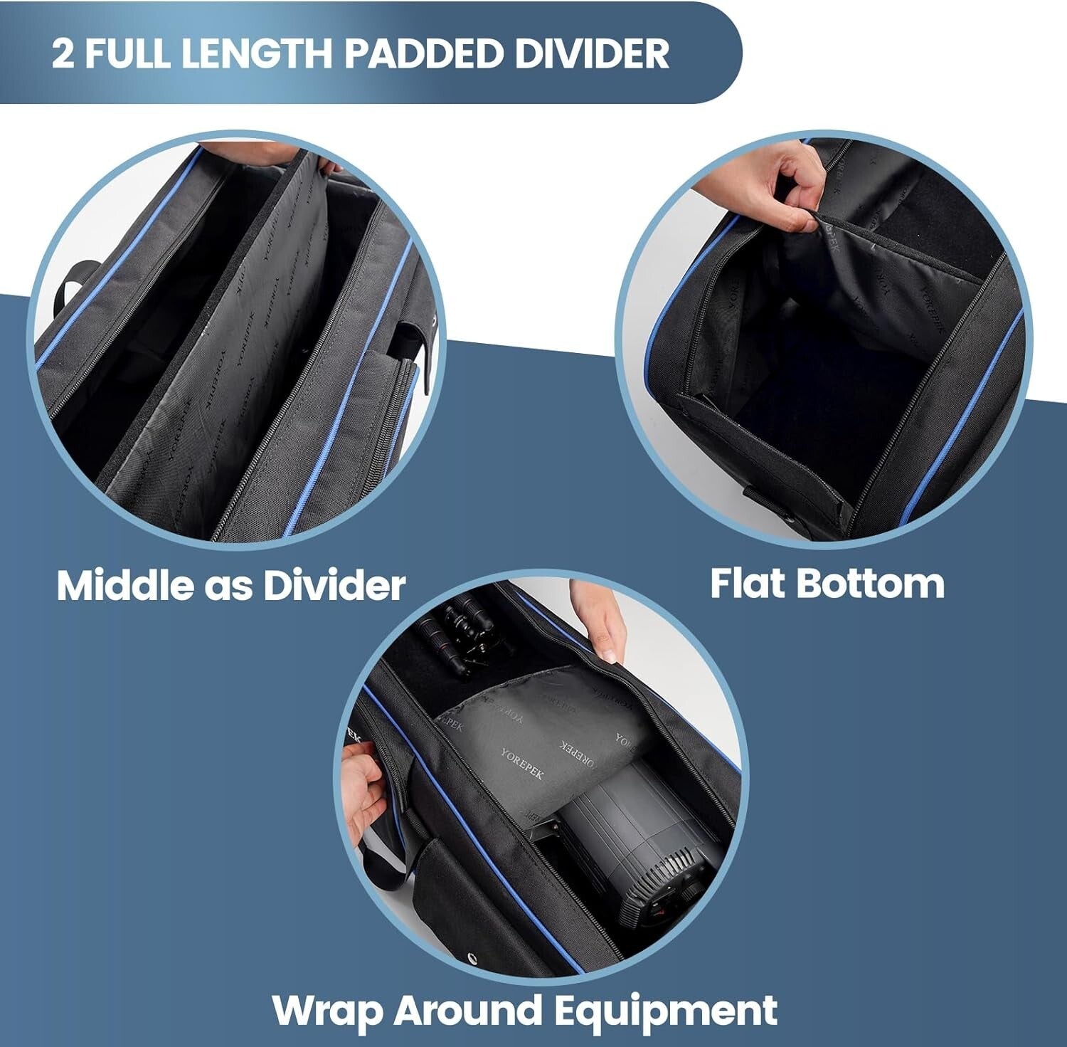 Adjustable Shoulder Strap Tripod Carrying Case 50.5" - Stable Gear Transport