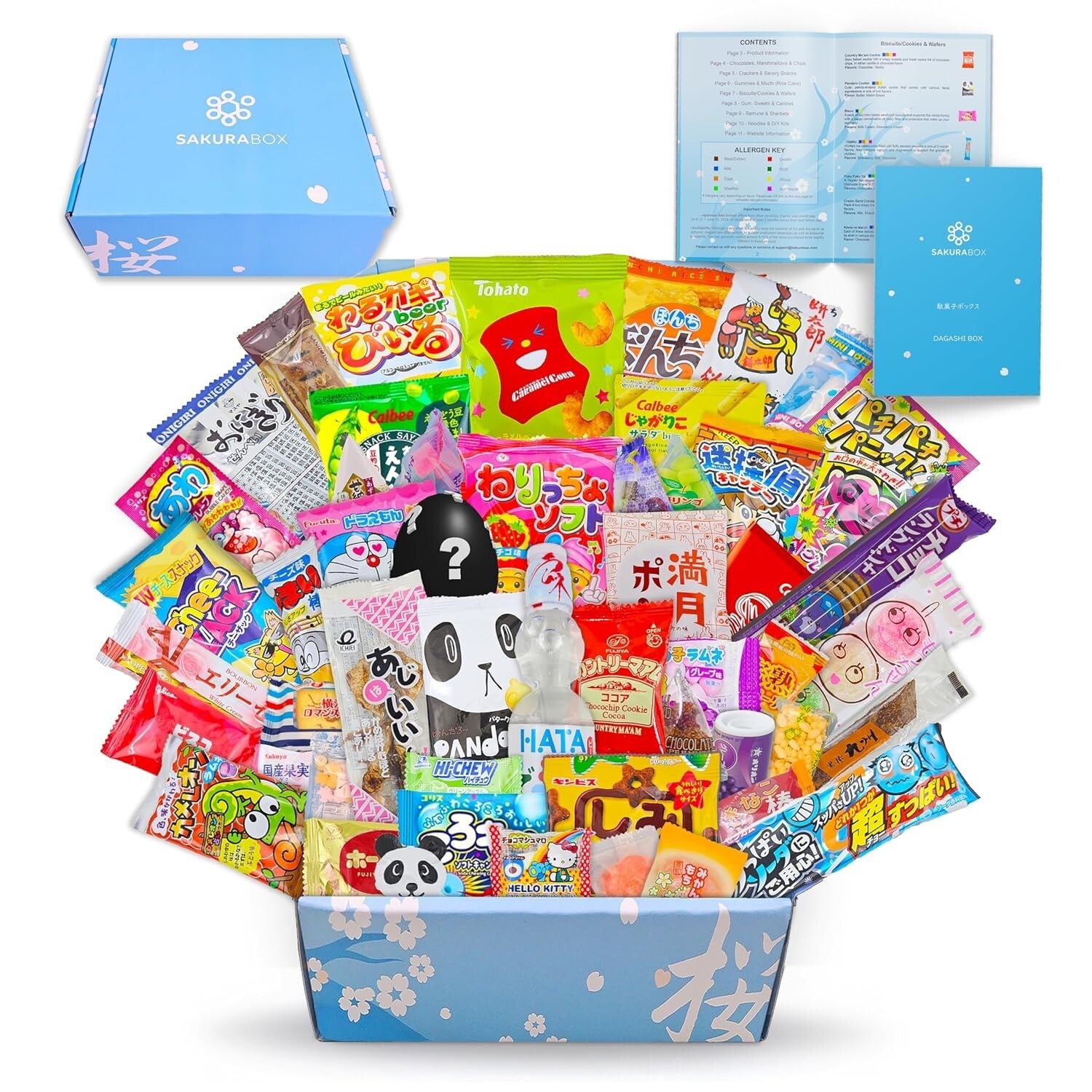 Delightful 50-Piece Dagashi Snack Set - Authentic Japanese Treats for Sharing