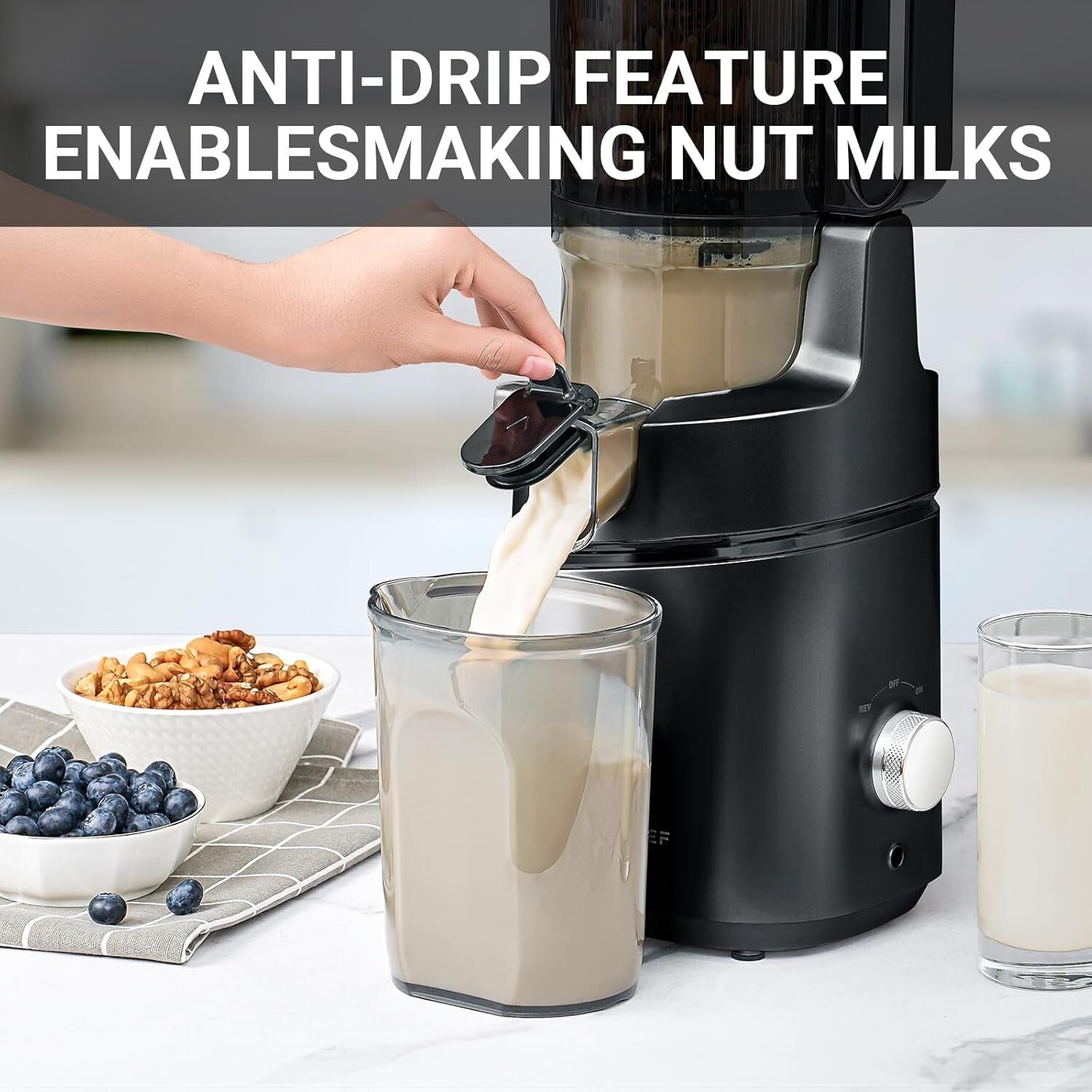 Durable Home Juicer Machine with Triple Filtration for Ultra-Smooth Juice