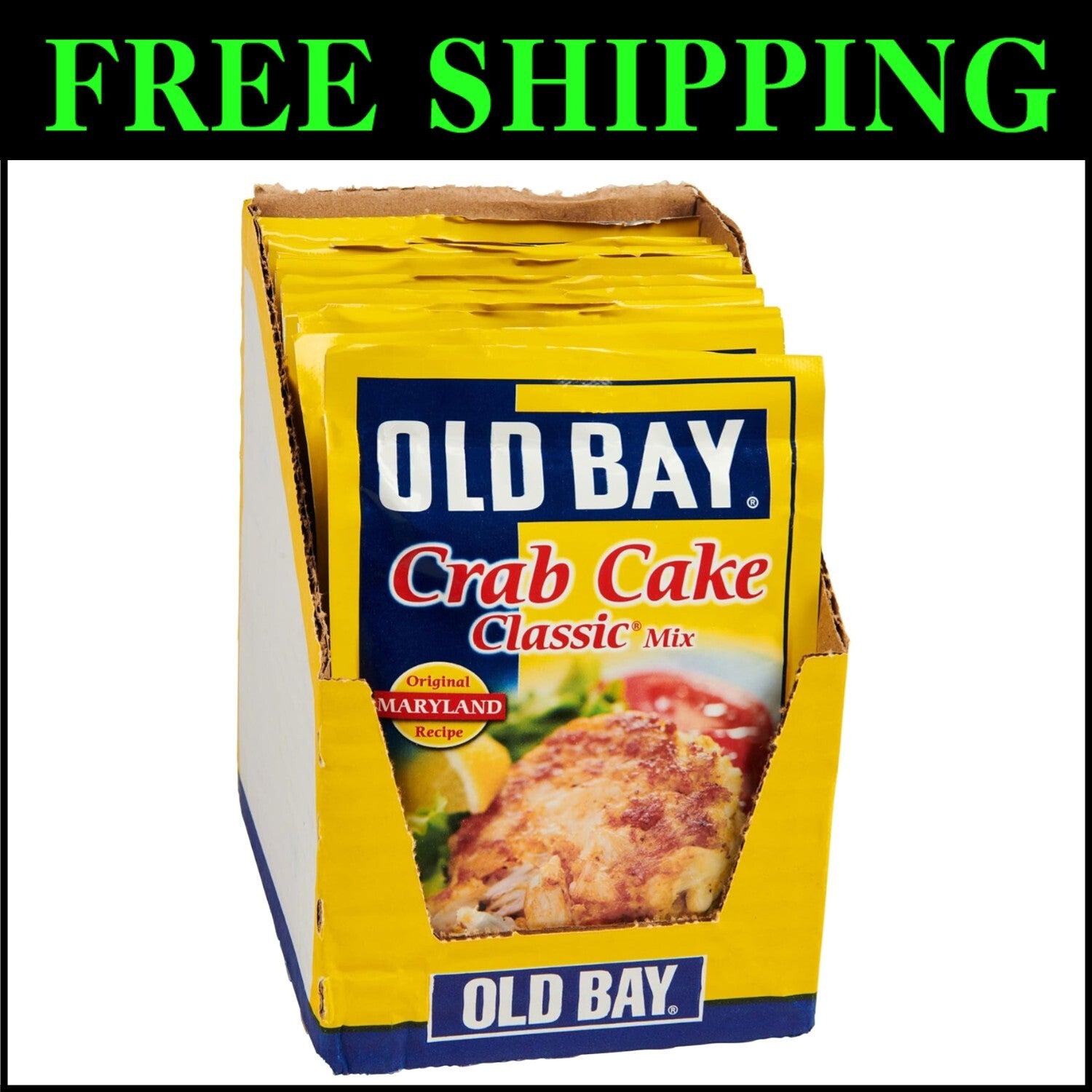 Delicious Crab Cake Mix - 1.24 oz Pack of 12 for Effortless Entertaining