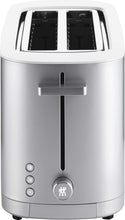 Load image into Gallery viewer, Premium 2-Slice Long Slot Toaster with Defrost and Reheat Functions in Silver