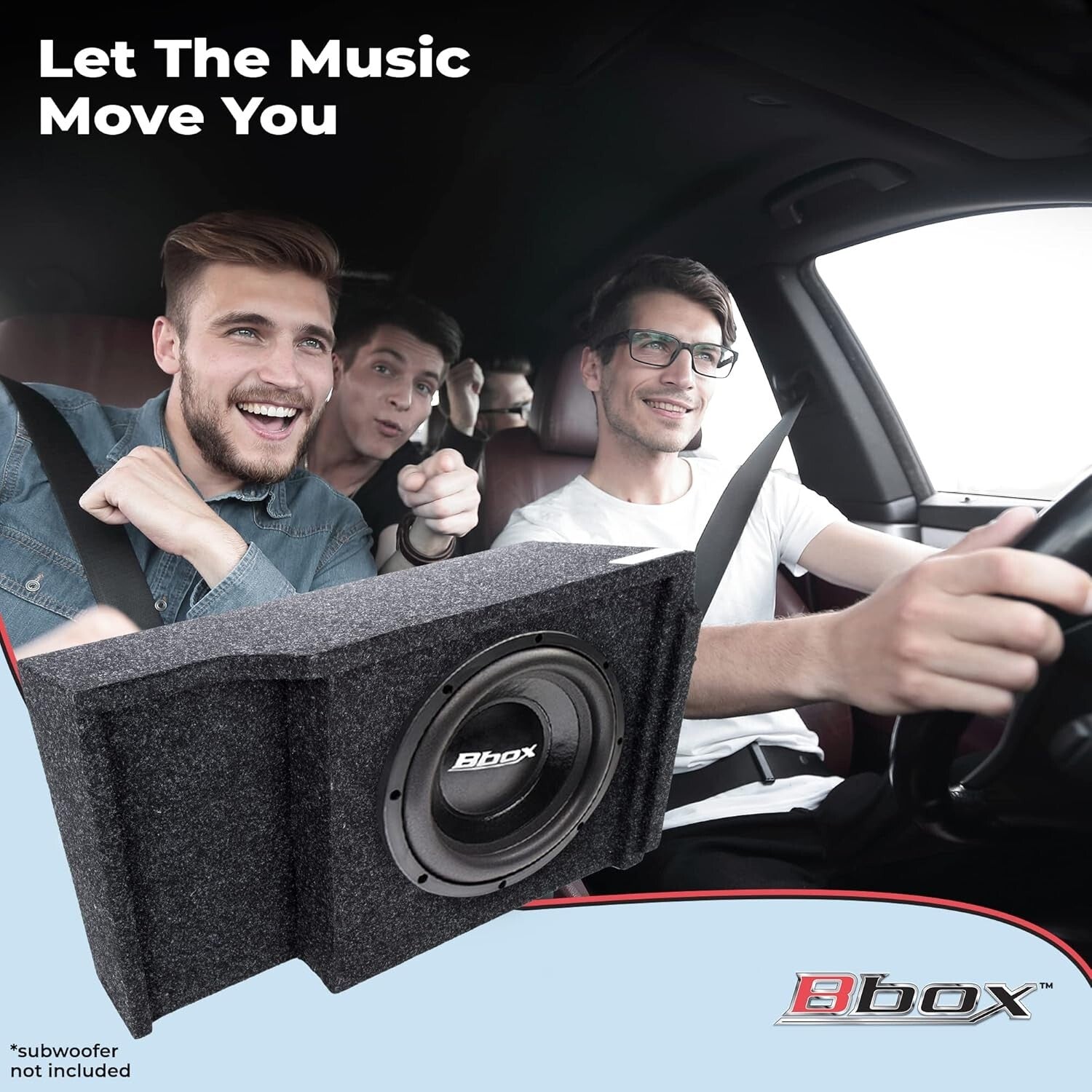 Bbox 12-Inch Sealed Subwoofer Enclosure for 1999-2007 GM Trucks - Premium Bass