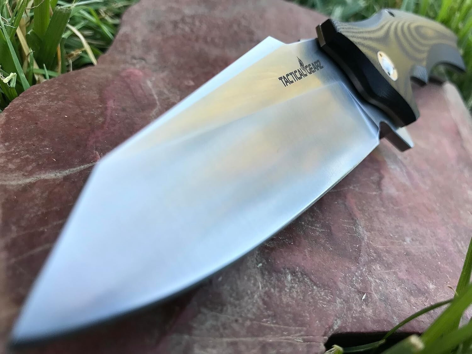 High-Performance G10 Folding Knife - Reliable 9Cr18MoV Blade & Clip Sheath