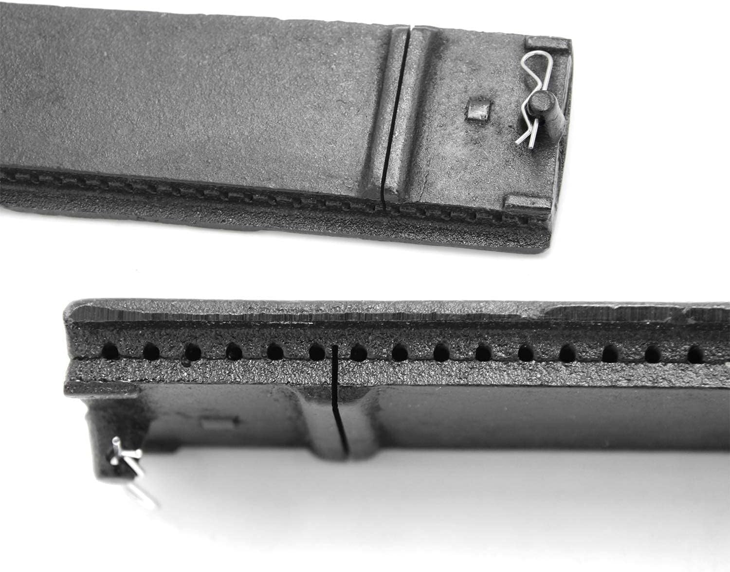 15 3/4" Cast Iron Gas Grill Burners Compatible with Major Grill Brands - 4-Pk