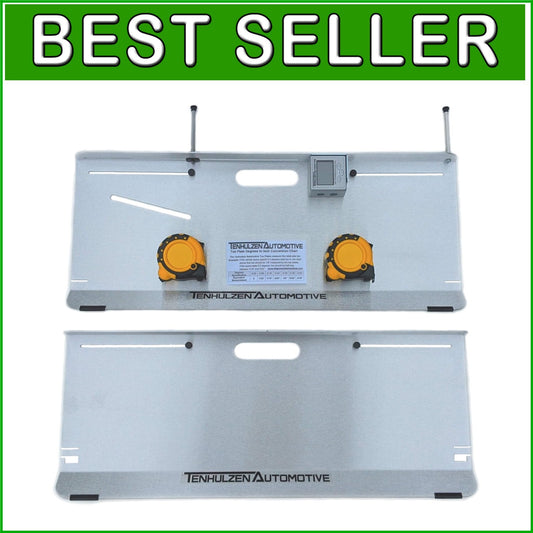 Garage-Ready 2-Wheel Alignment Tool with Video Instructions & Tape Measures