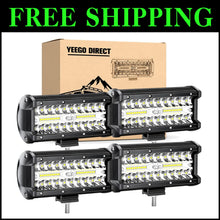 Load image into Gallery viewer, IP68 Waterproof LED Light Bar with 48,000 Lumens - Universal Fit for Vehicles
