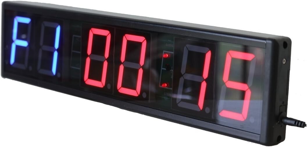 Customizable 20x4.7in Interval Timer with Remote - Perfect for All Trainings