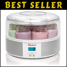 Load image into Gallery viewer, Automatic Digital Yogurt Maker with 7 Glass Jars for Homemade Probiotics