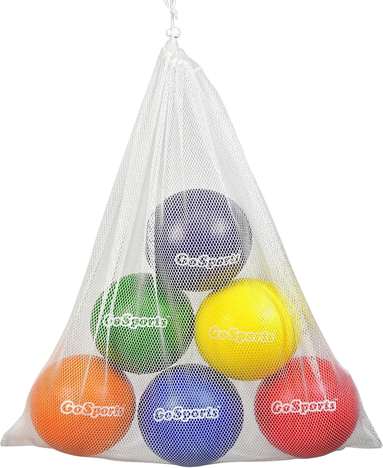Kids 6-Pack No-Sting Foam Dodgeballs with Carry Bag - Fun Indoor/Outdoor Play