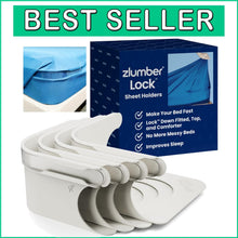 Load image into Gallery viewer, Original Patents Pending Bed Sheet Holders - Secure Your Sheets Effortlessly