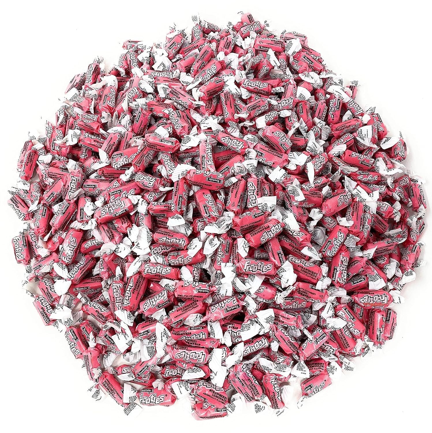 5 lbs of Gluten-Free Strawberry Lemonade Tootsie Frooties - Perfect for Parties