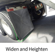 Load image into Gallery viewer, Universal Fit Rubber Splash Mudflaps - Includes Metal Brackets for Easy Install