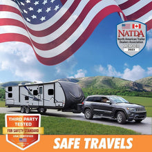 Load image into Gallery viewer, Powder-Coated Adjustable Trailer Hitch - 20,000 LBS, Weather-Resistant Design