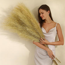Load image into Gallery viewer, Versatile 45-Inch Gold Faux Pampas Grass - Hassle-Free Home and Event Decor