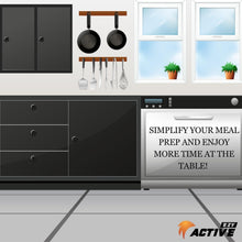 Load image into Gallery viewer, Dishwasher Safe 11.5'' Microwave Cover - Black Silicone Lid for Easy Cooking