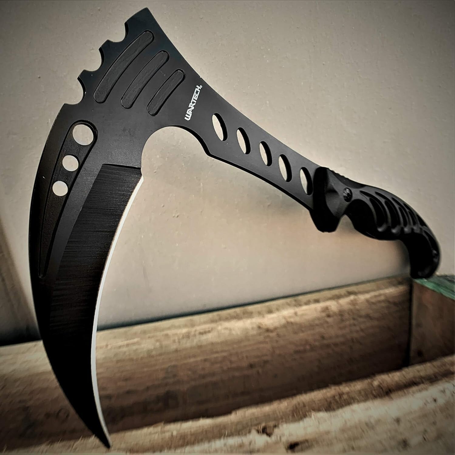 Compact 12'' Survival Knife with Full Tang Blade - Ideal for Camping and Hiking