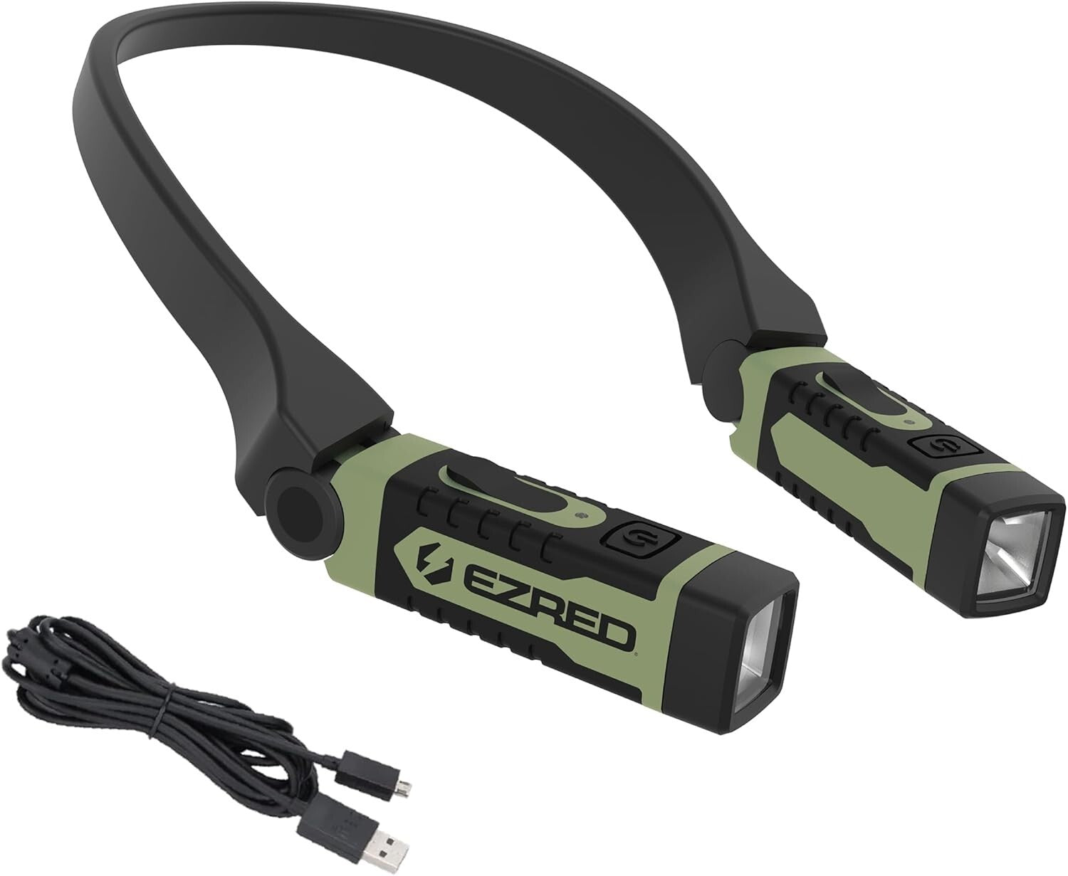 300 Lumens Water-Resistant Neck Light with Articulating Beams - Comfortable Wear