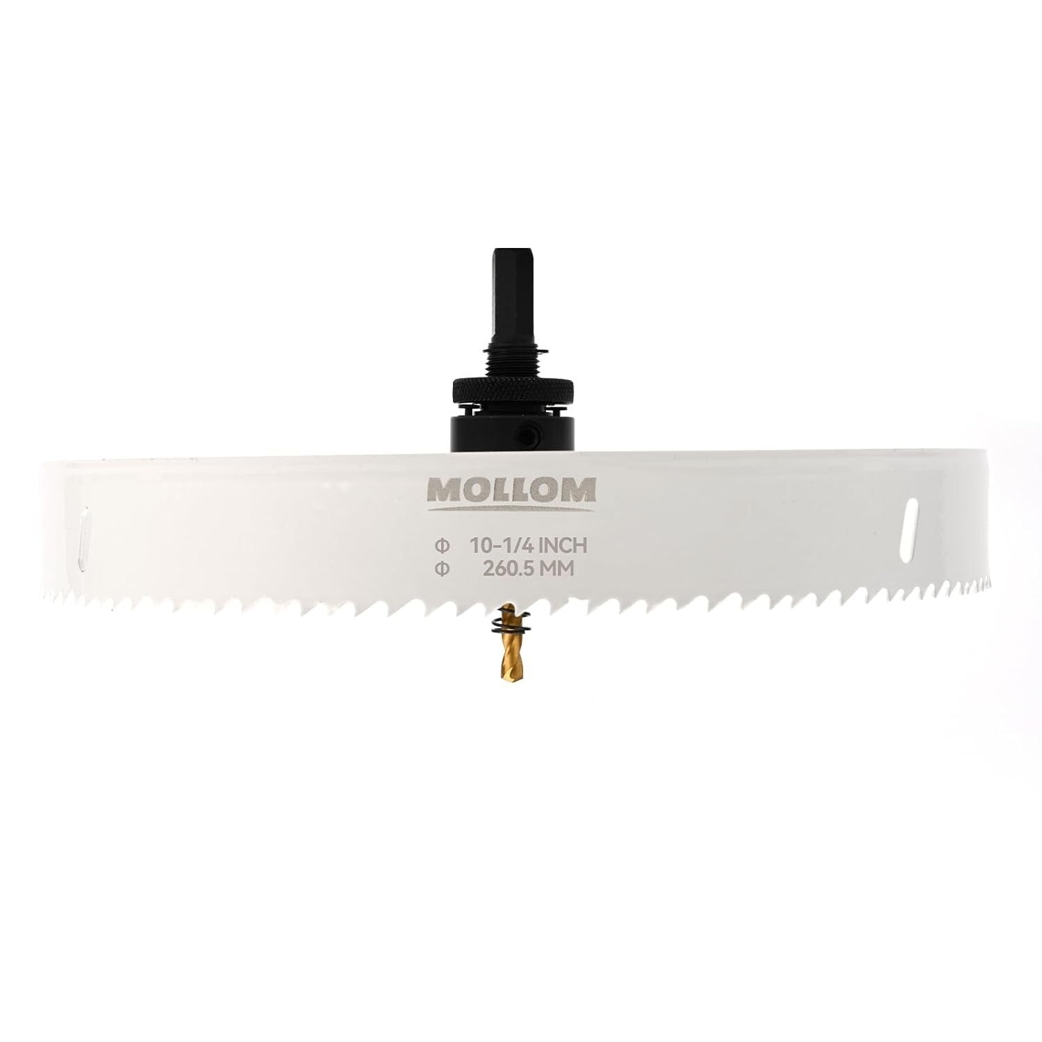 Durable 260.5mm HSS M42 Hole Saw - Effortless Cutting for Professionals & DIY