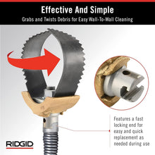 Load image into Gallery viewer, Heavy-Duty 3-Inch 'C' Cutter Cable Coupling Tool for Drain Cleaning Efficiency