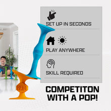 Load image into Gallery viewer, Compact Dart Game Set with Suction Cups - Perfect for Indoor and Outdoor Play