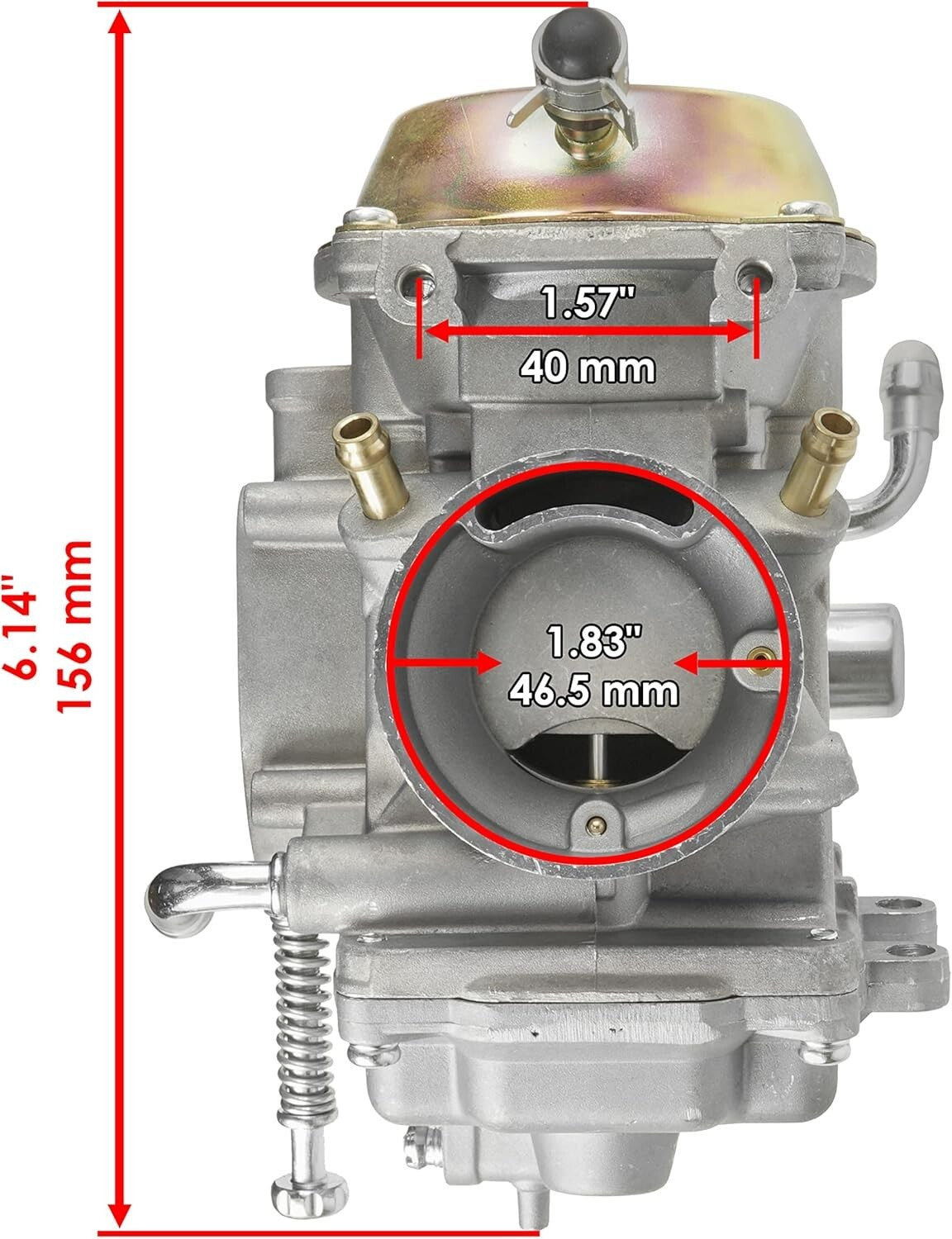 Lightweight Carburetor Replacement for Polaris ATVs - Ensures Smooth Performance