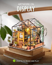 Load image into Gallery viewer, Charming DIY Mini Greenhouse Kit with Furniture: Perfect Gift for Plant Lovers
