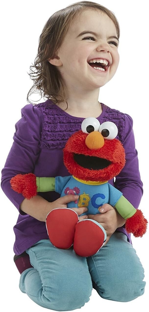 Durable Cuddly Elmo Toy - Talks & Sings Songs, Perfect for Little Learners