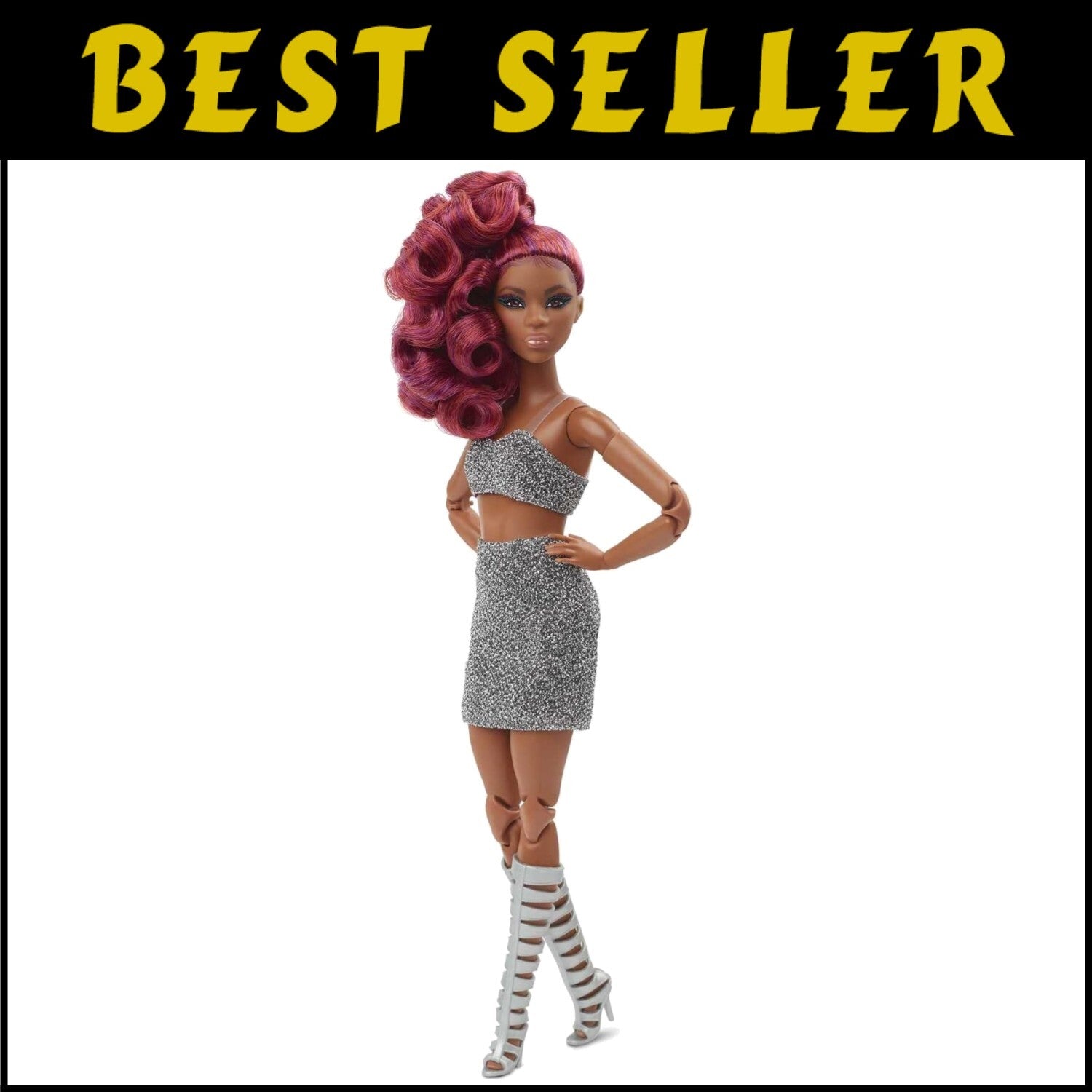 Signature Looks Posable Fashion Doll with Red Hair - Perfect Gift for Collectors